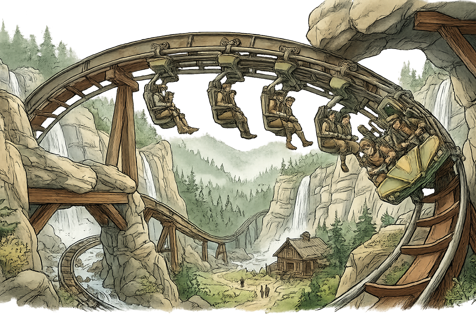 Suspended Coaster